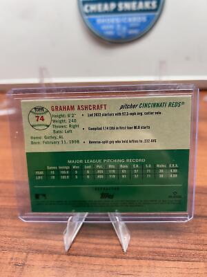 Cheap Sneaks Footwear/Sports Cards Baseball Card Graham Ashcraft RC 2023 Topps Chrome Platinum Anniversary Refractor #7