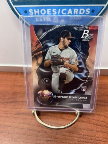Cheap Sneaks Footwear/Sports Cards Baseball Card Grayson Rodriguez RC 2023 Bowman Platinum Baltimore Orioles Baseball C