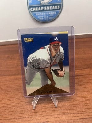 Cheap Sneaks Footwear/Sports Cards Baseball Card Greg Maddux 1996 Pinnacle Starburst Baseball Card #1 HOF Atlanta Brave
