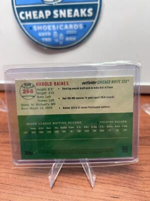 Cheap Sneaks Footwear/Sports Cards Baseball Card Harold Baines 2023 Topps Chrome Platinum Anniv Prism Refractor #266 Wh