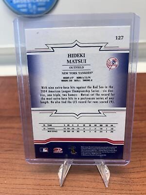 Cheap Sneaks Footwear/Sports Cards Baseball Card Hideki Matsui 2005 Donruss Throwback Threads #127 New York Yankees