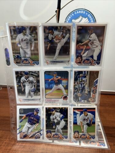 Cheap Sneaks Footwear/Sports Cards Baseball Card Huge New York Mets Lot Of (54) Random NY Mets Players 2021-2023
