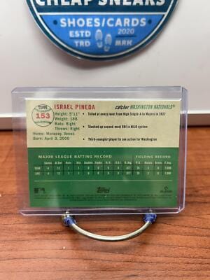 Cheap Sneaks Footwear/Sports Cards Baseball Card Israel Pineda RC 2023 Topps Chrome Platinum Anniversary Refractor #153