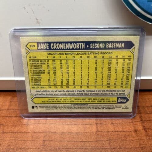 Cheap Sneaks Footwear/Sports Cards Baseball Card Jake Cronenworth Lot(2) 2022 Topps Archives#259 /2022 Allen&Ginter #2
