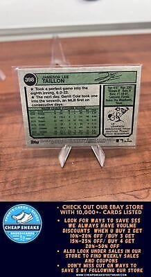 Cheap Sneaks Footwear/Sports Cards Baseball Card Jameson Taillon 2023 Topps Heritage #398 Chicago Cubs