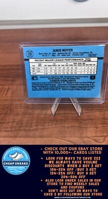 Cheap Sneaks Footwear/Sports Cards Baseball Card Jamie Moyer 1988 Donruss #169 Chicago Cubs