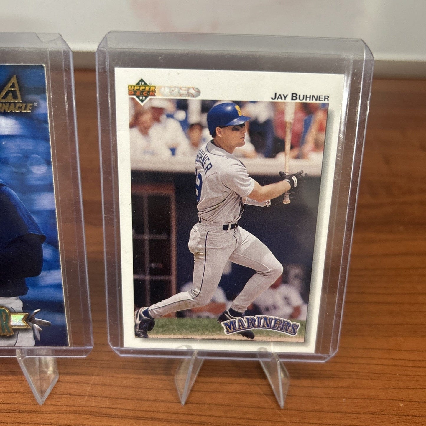 Cheap Sneaks Footwear/Sports Cards Baseball Card Jay Burner 1997 Pinnacle #55, 92 Upper Deck #441, 91 Donruss #509