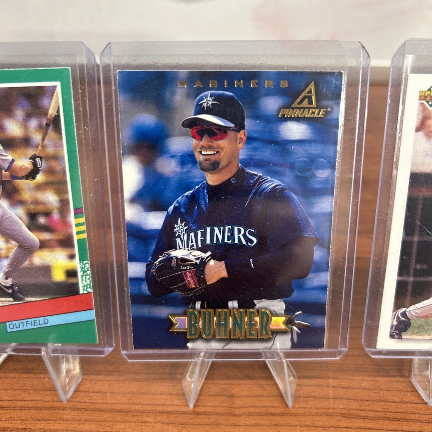 Cheap Sneaks Footwear/Sports Cards Baseball Card Jay Burner 1997 Pinnacle #55, 92 Upper Deck #441, 91 Donruss #509