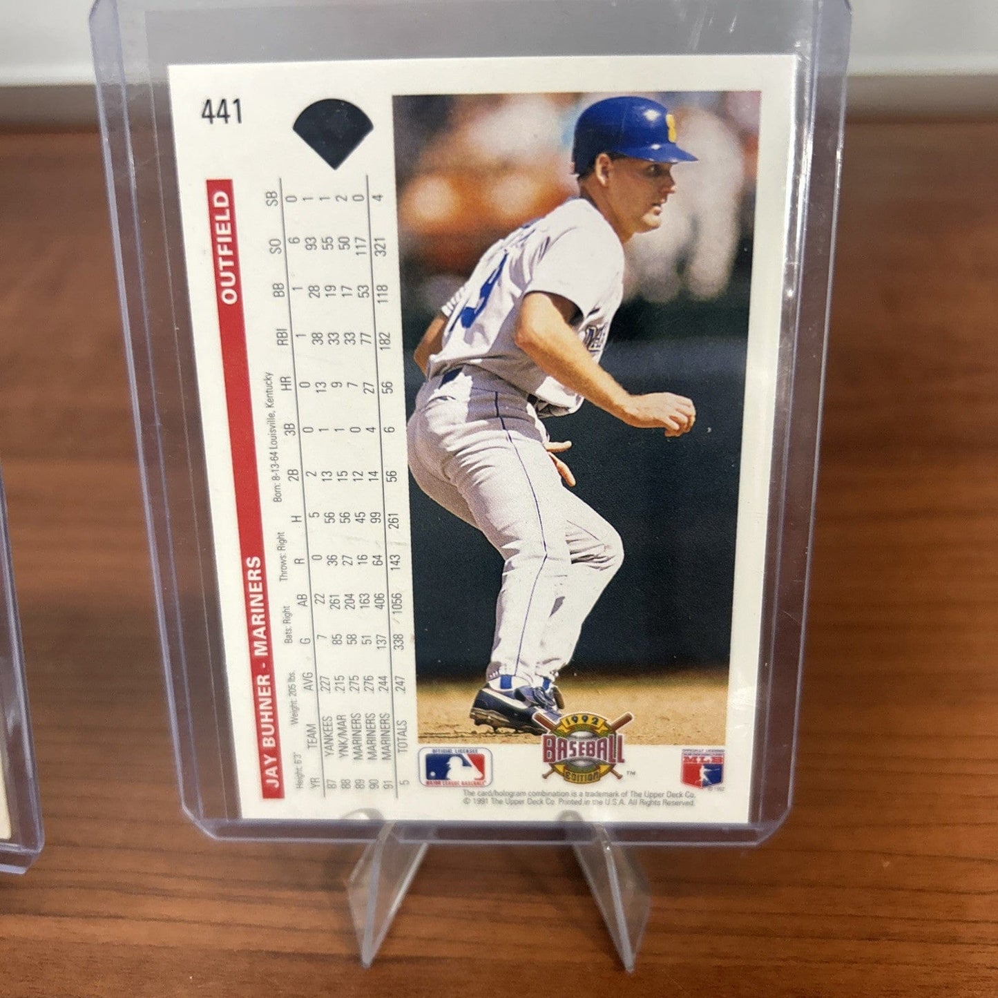 Cheap Sneaks Footwear/Sports Cards Baseball Card Jay Burner 1997 Pinnacle #55, 92 Upper Deck #441, 91 Donruss #509