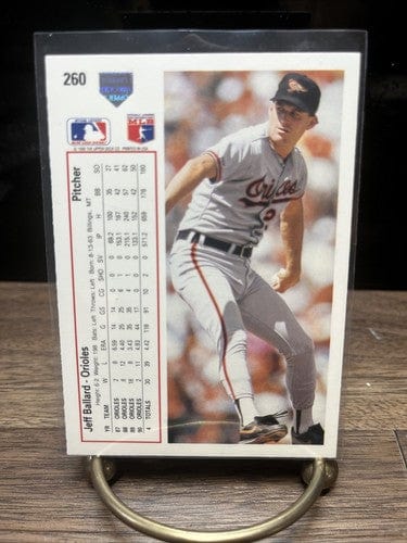 Cheap Sneaks Footwear/Sports Cards Baseball Card Jeff Ballard P Baltimore Orioles 1991 Upper Deck Baseball Card #260