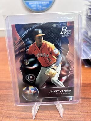 Cheap Sneaks Footwear/Sports Cards Baseball Card Jeremy Peña 2023 Bowman Platinum #23 Houston Astros