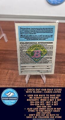 Cheap Sneaks Footwear/Sports Cards Baseball Card Jerome Walton 1990 Bowman Sweepstakes #NNO Chicago Cubs