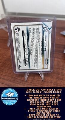 Cheap Sneaks Footwear/Sports Cards Baseball Card Jesus Luzardo 2021 Bowman Chrome #21 Oakland Athletics