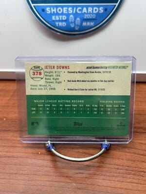 Cheap Sneaks Footwear/Sports Cards Baseball Card Jeter Downs RC /499 2023 Topps Chrome Platinum Anniv Topps Refractor #