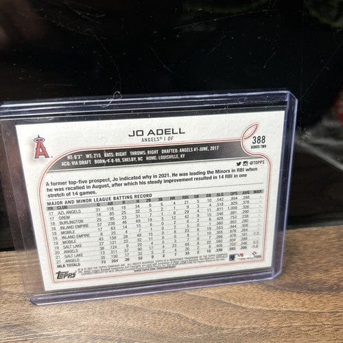 Cheap Sneaks Footwear/Sports Cards Baseball Card Joe Adell Lot(3) Los Angeles Angels 2022 Topps Future Stars ,22 Bowman