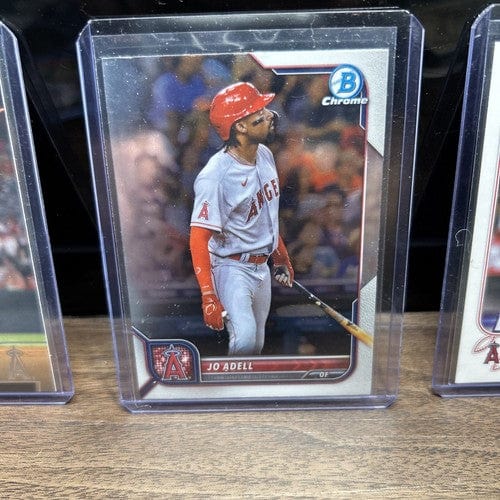 Cheap Sneaks Footwear/Sports Cards Baseball Card Joe Adell Lot(3) Los Angeles Angels 2022 Topps Future Stars ,22 Bowman