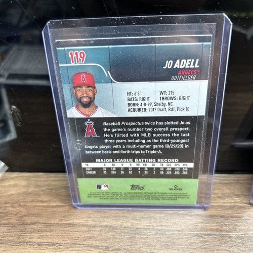 Cheap Sneaks Footwear/Sports Cards Baseball Card Joe Adell Lot(3) Los Angeles Angels 2022 Topps Future Stars ,22 Bowman