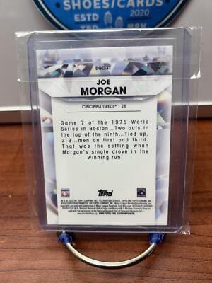 Cheap Sneaks Footwear/Sports Cards Baseball Card Joe Morgan 2022 Topps Chrome Update Diamond Greats #DGC-31 Cincinnati