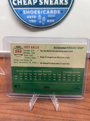 Cheap Sneaks Footwear/Sports Cards Baseball Card Joey Gallo 2023 Topps Chrome Platinum Anniversary Refractor #265 Minne