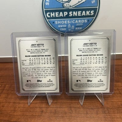 Cheap Sneaks Footwear/Sports Cards Baseball Card Joey Votto 2022 Bowman Platinum Cincinnati Reds #87