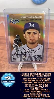 Cheap Sneaks Footwear/Sports Cards Baseball Card Jonathan Aranda RC 2023 Topps Chrome Platinum Anniversary Refractor #1
