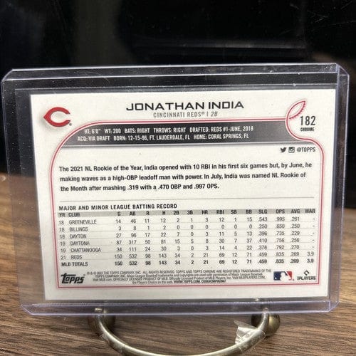 Cheap Sneaks Footwear/Sports Cards Baseball Card Jonathan India 2022 Topps Chrome Sepia Refractor Cincinnati Reds Rooki