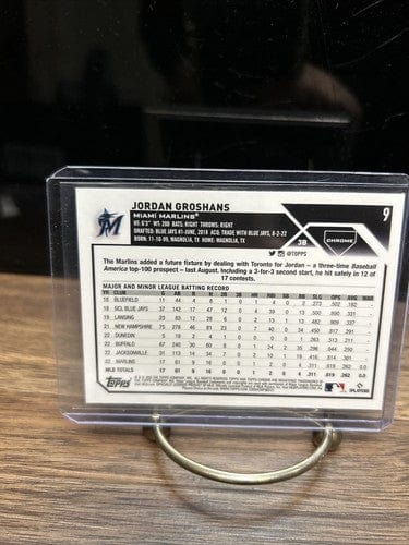 Cheap Sneaks Footwear/Sports Cards Baseball Card Jordan Groshans 2023 Topps Chrome RC Rookie XFractor #9 Marlins