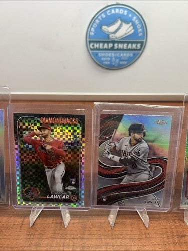 Cheap Sneaks Footwear/Sports Cards Baseball Card Jordan Lawyar Arizona Diamondbacks Lot 2024 Bowman BAI-5/24 Topps Chro