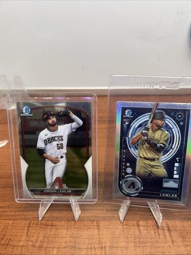 Cheap Sneaks Footwear/Sports Cards Baseball Card Jordan Lawyar Arizona Diamondbacks Lot 2024 Bowman BAI-5/24 Topps Chro