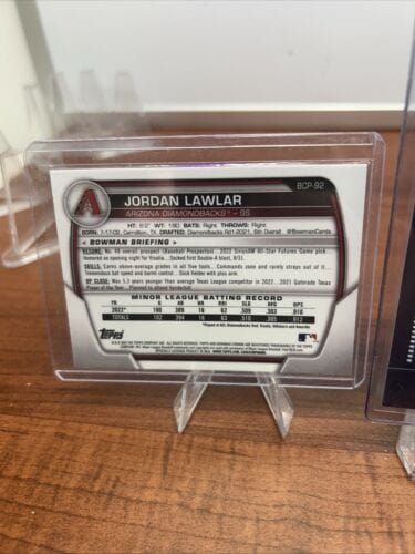Cheap Sneaks Footwear/Sports Cards Baseball Card Jordan Lawyar Arizona Diamondbacks Lot 2024 Bowman BAI-5/24 Topps Chro