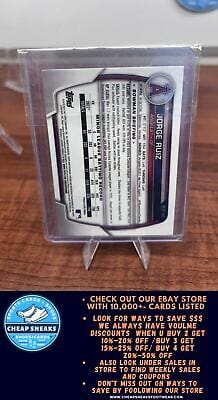 Cheap Sneaks Footwear/Sports Cards Baseball Card Jorge Ruiz 2023 Bowman Prospects #BP-123 Los Angeles Angels