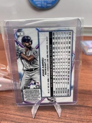 Cheap Sneaks Footwear/Sports Cards Baseball Card José Abreu 2023 Topps Cosmic Chrome #4 Houston Astros