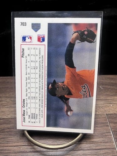 Cheap Sneaks Footwear/Sports Cards Baseball Card Jose Mesa Baltimore Orioles 1991 Upper Deck Baseball Card # 703