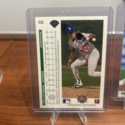 Cheap Sneaks Footwear/Sports Cards Baseball Card Jose Offerman #532 1992 Upper Deck Los Angeles Dodgers Baseball Card M