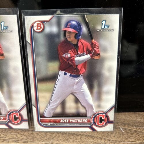 Cheap Sneaks Footwear/Sports Cards Baseball Card Jose Pastrano Lot(2) 2022 1st Edition Bowman1st 22 Bowman 1st Clevelan