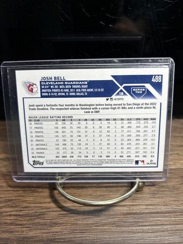 Cheap Sneaks Footwear/Sports Cards Baseball Card Josh Bell 2023 Topps Series 2 Cleveland Guardians Baseball Card#488