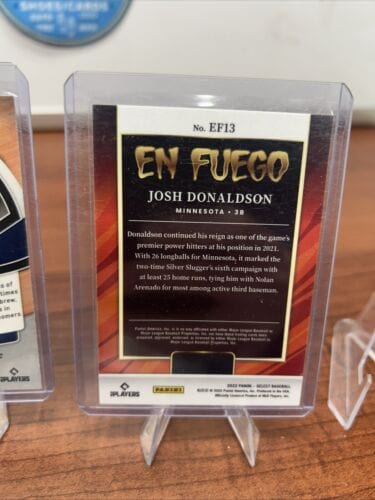 Cheap Sneaks Footwear/Sports Cards Baseball Card Josh Donaldson Minnesota Twins Lot 2021/22 Topps Chrome 2022 Panini Se