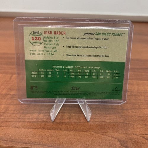 Cheap Sneaks Footwear/Sports Cards Baseball Card Josh Hader 2023 Topps Chrome Platinum Anniversary #130 San Diego Padre