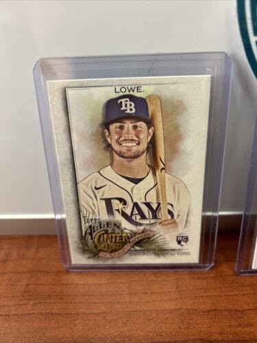 Cheap Sneaks Footwear/Sports Cards Baseball Card Josh Lowe RC Lot(3) 2022 Allen& Ginter,22 Topps Gallery,22 Archives TB
