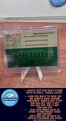 Cheap Sneaks Footwear/Sports Cards Baseball Card JP Sears SN 2023 Topps Chrome Platinum Anniversary Speckle Refractor #