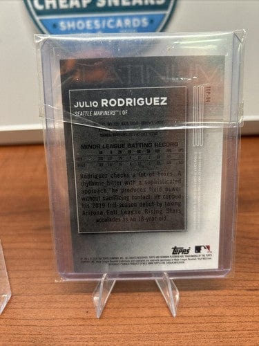Cheap Sneaks Footwear/Sports Cards Baseball Card Julio Rodriguez 4 Card Lot With RC’s Bowman Platinum