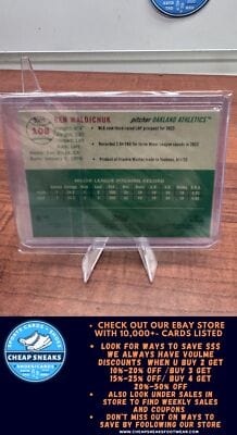 Cheap Sneaks Footwear/Sports Cards Baseball Card Ken Waldichuk RC 2023 Topps Chrome Platinum Anniversary X-Fractor #108