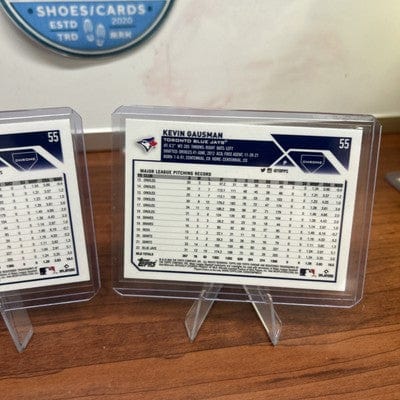 Cheap Sneaks Footwear/Sports Cards Baseball Card Kevin Gausman Lot 2023 Topps Chrome #55 (x2) Prism Refractor (x1) Blue