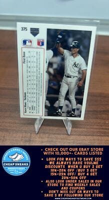 Cheap Sneaks Footwear/Sports Cards Baseball Card Kevin Maas 1991 Upper Deck #375 New York Yankees