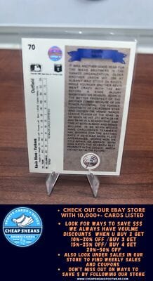 Cheap Sneaks Footwear/Sports Cards Baseball Card Kevin Maas RC 1990 Upper Deck #70 New York Yankees