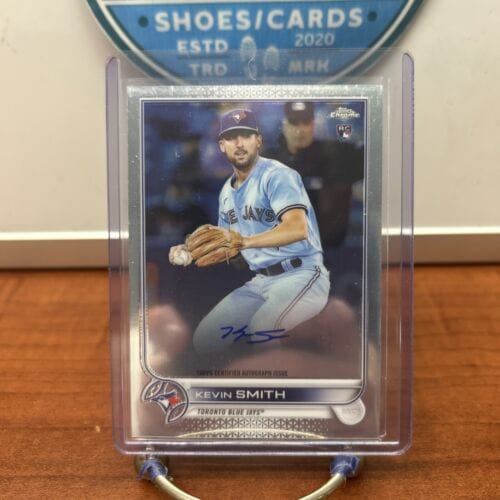 Cheap Sneaks Footwear/Sports Cards Baseball Card KEVIN SMITH 2022 Topps Chrome RC Auto RA-KS TORONTO BLUE JAYS