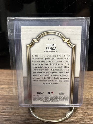 Cheap Sneaks Footwear/Sports Cards Baseball Card Kodai Senga (RC) 2023 Bowman Platinum Renowned Rookies Card #RR-18 New