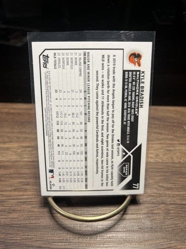 Cheap Sneaks Footwear/Sports Cards Baseball Card Kyle Bradish - Baltimore Orioles - #77 - 2023 Topps Series 1