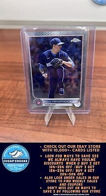Cheap Sneaks Footwear/Sports Cards Baseball Card Kyle Hendricks 2022 Topps Chrome #117 Chicago Cubs