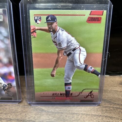 Cheap Sneaks Footwear/Sports Cards Baseball Card Kyle Muller/Spencer Strider Lot(2) 2022 Topps Stadium Club Atlanta Bra